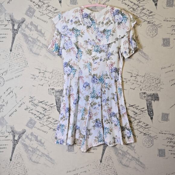 Vintage -City Triangles Floral Romper size 9 - Picture 5 of 7